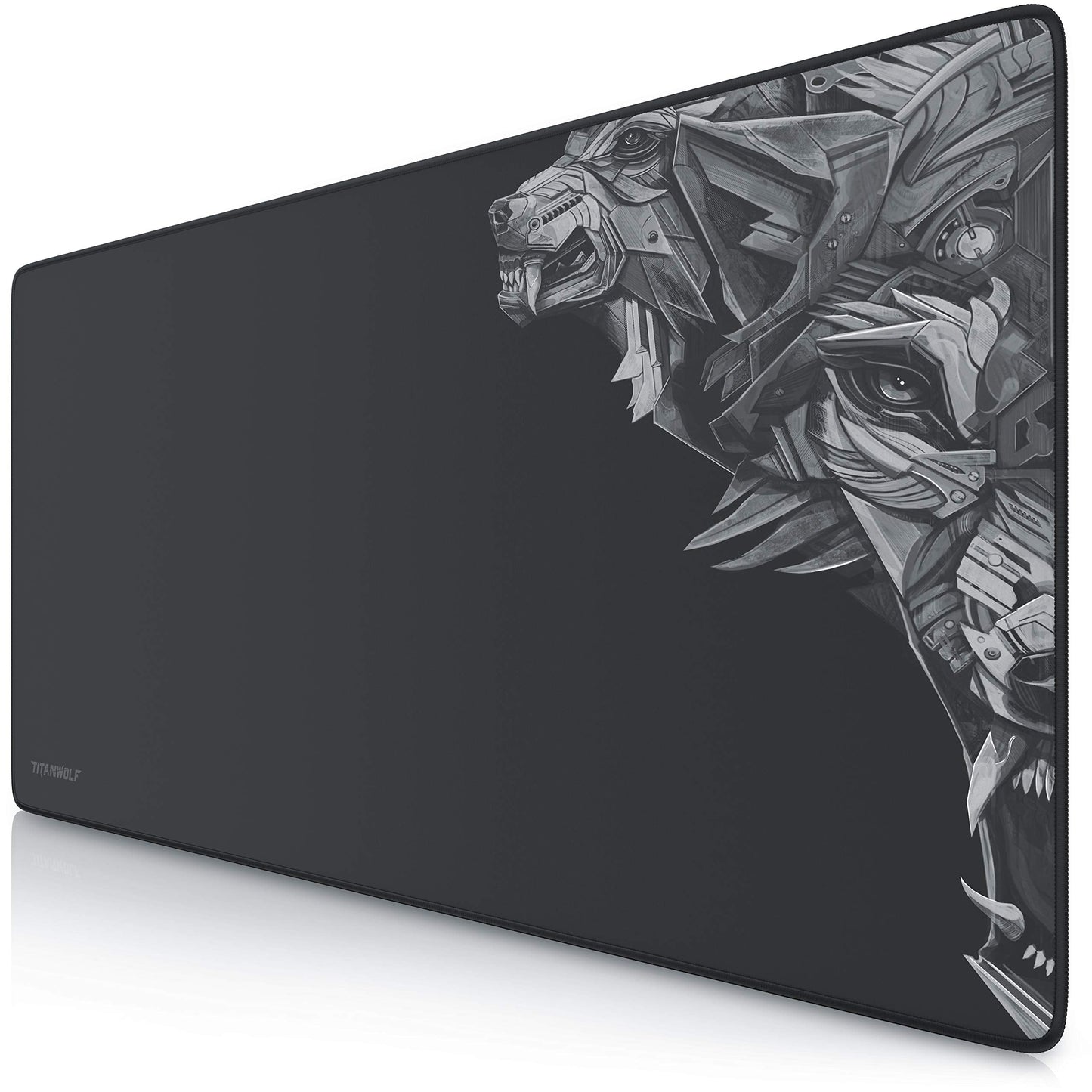 GamingNook - Tapis de Souris Gaming XXL 900x400mm, Base Antidérapante, Confort et Précision